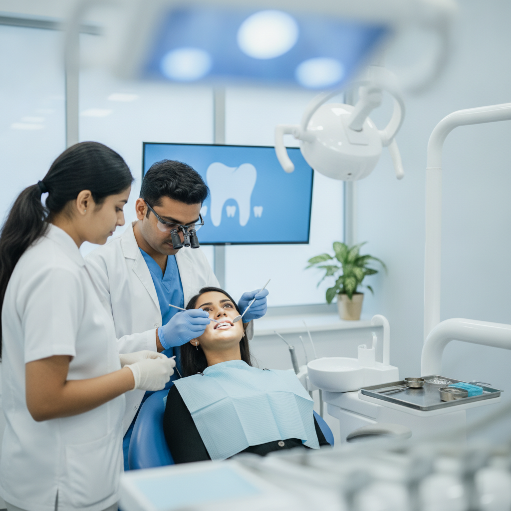 Smile Dental Clinics — Guntur interior